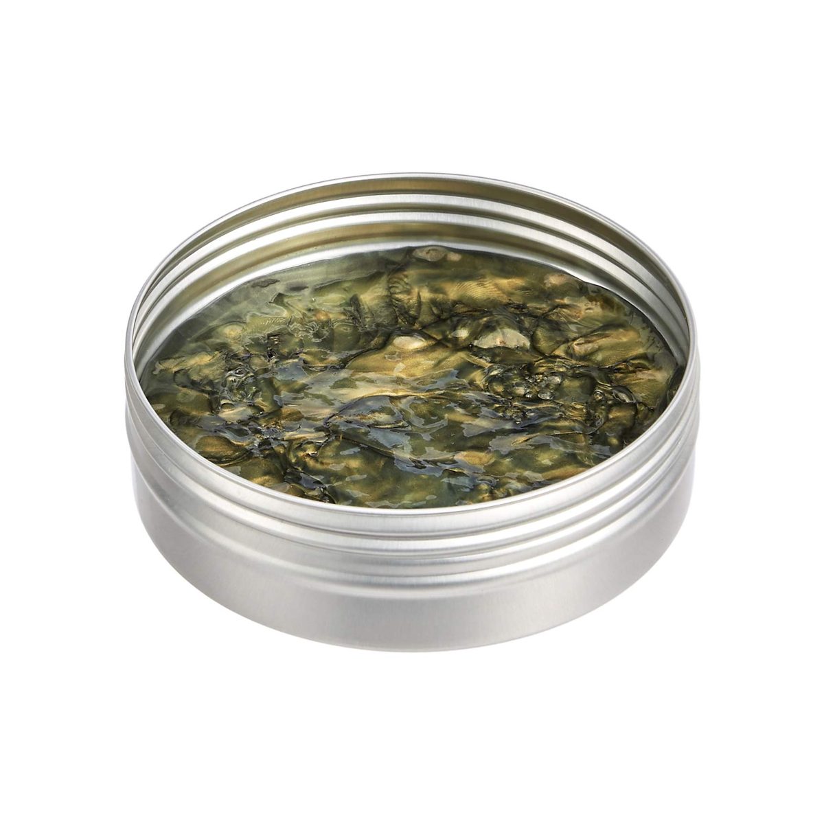 AmazonBasics Putty Slime 4" Tin, Super Illusions - Green, 3.2oz