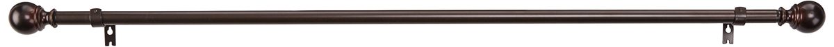 AmazonBasics 1-inch Round End Curtain Pole