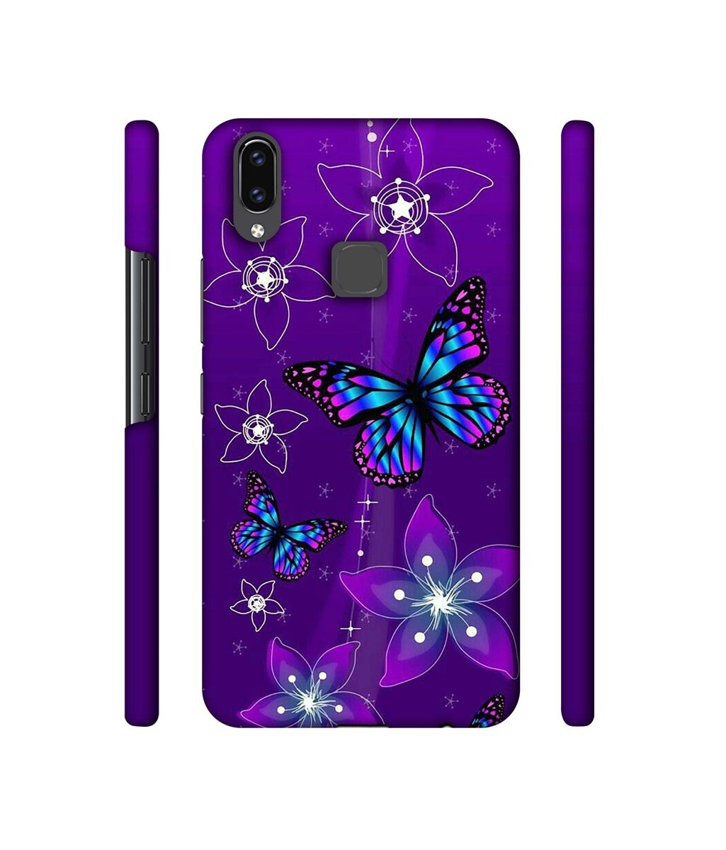 Amazon Brand - Solimo Designer Butterflies 3D Printed Hard Back Case Mobile Cover for Vivo V9 / V9 Pro