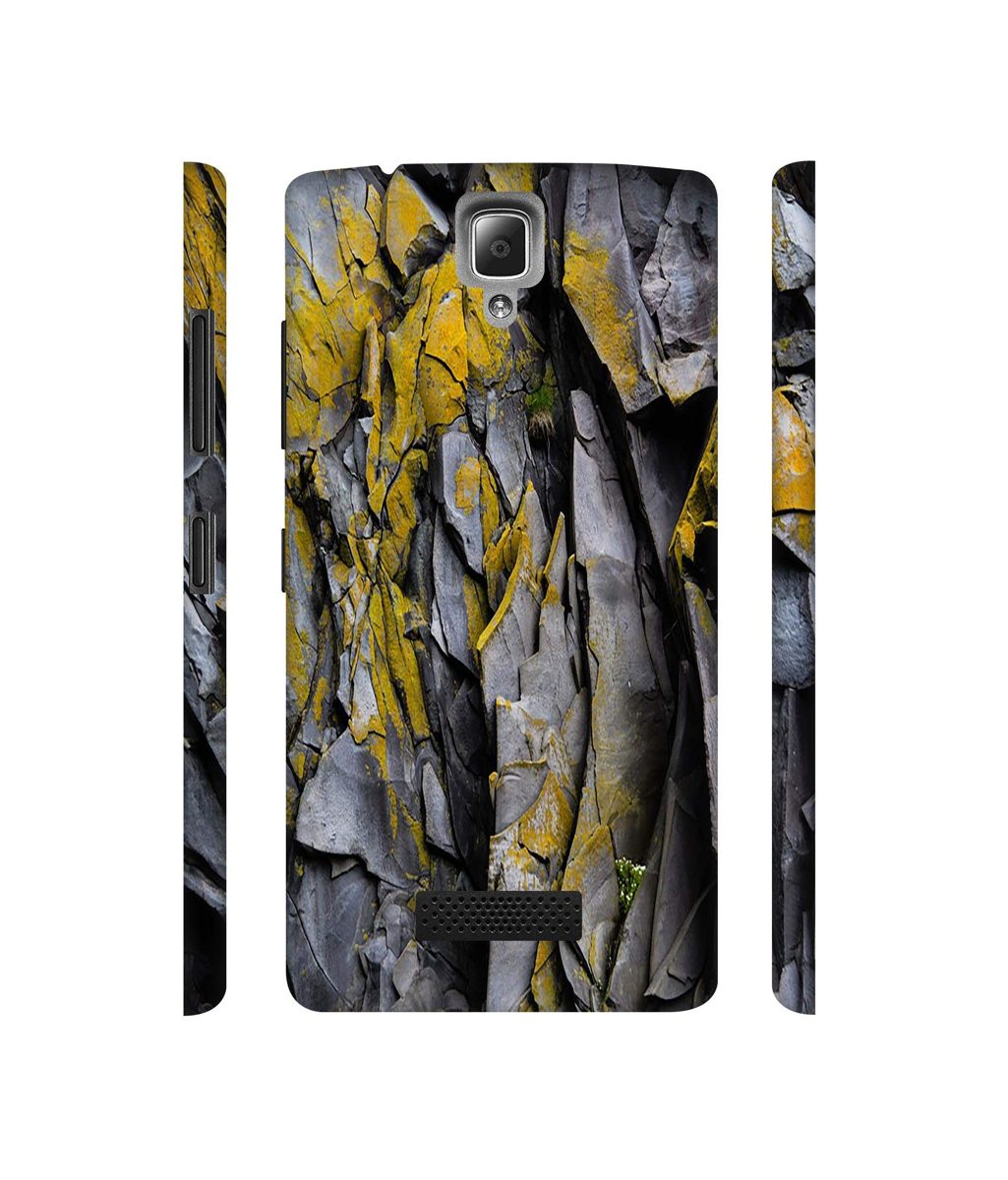 Amazon Brand - Solimo Designer Rock Texture 3D Printed Hard Back Case Mobile Cover for Lenovo A2010