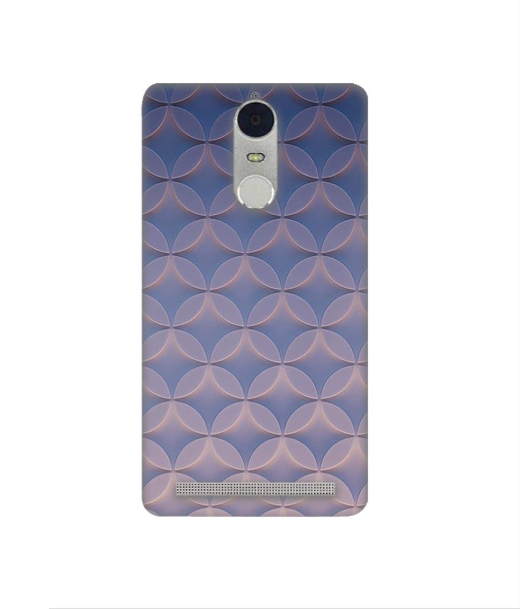 Amazon Brand - Solimo Designer Circle Texture 3D Printed Hard Back Case Mobile Cover for Lenovo K5 Note