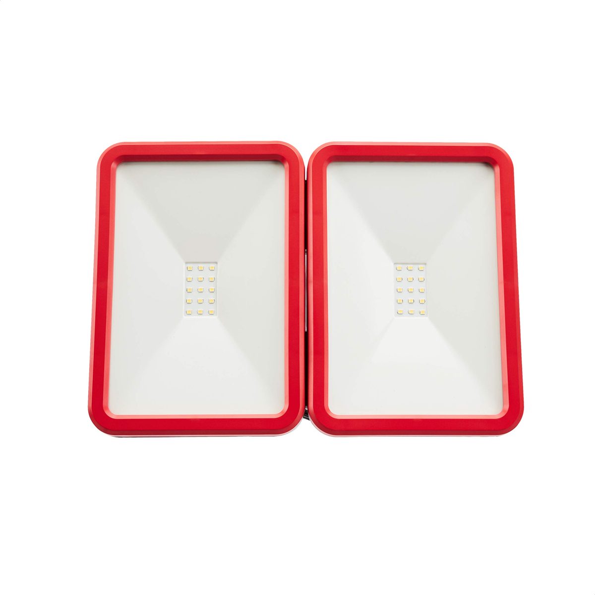 AmazonCommercial, 1000LM+1000LM, Foldable LED Work Light, 120V, 10W+10W, 4000K, Cool White, 50,000H, ETL