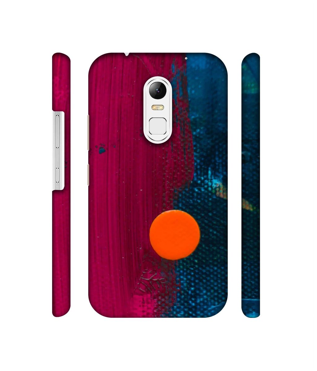 Amazon Brand - Solimo Designer Pink and Blue Brush Texture 3D Printed Hard Back Case Mobile Cover for Lenovo Vibe X3