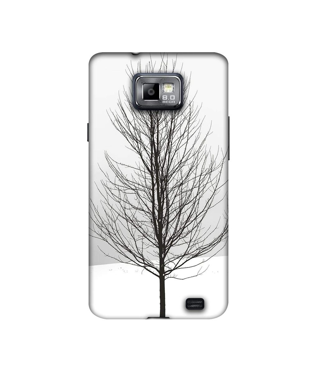Amazon Brand - Solimo Designer Tree Sketch 3D Printed Hard Back Case Mobile Cover for Samsung Galaxy S2