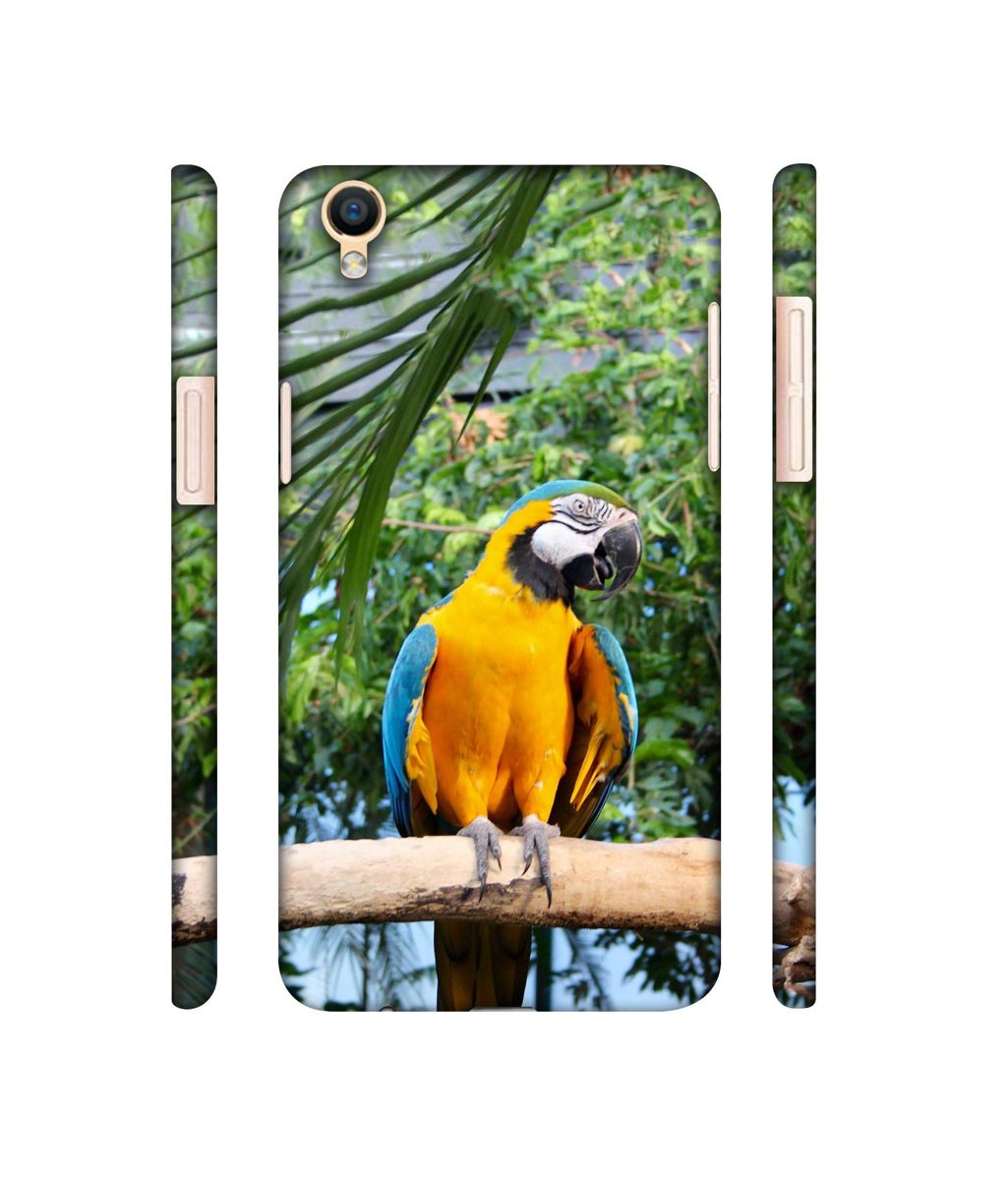 Amazon Brand - Solimo Designer Macaw Bird 3D Printed Hard Back Case Mobile Cover for Oppo F1 Plus