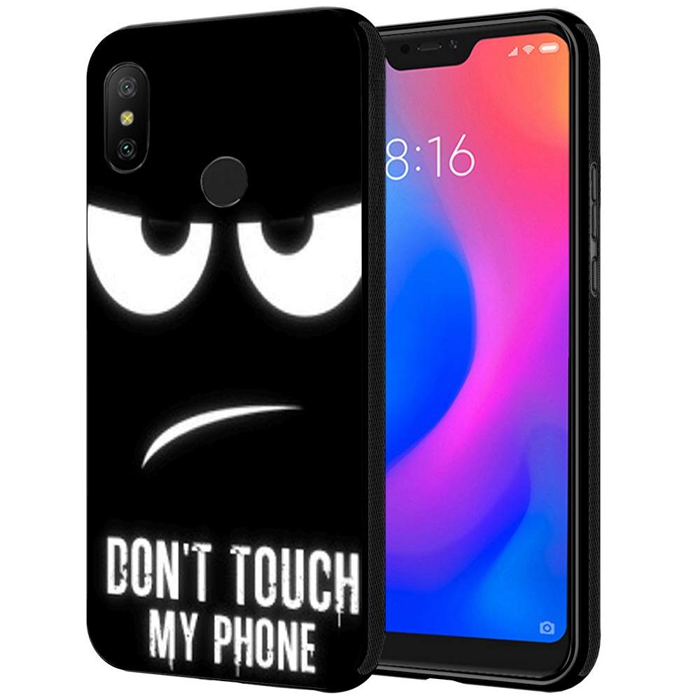 Amazon Brand - Solimo Designer Don't Touch My Mobile Printed Hard Back Case Mobile Cover for Xiaomi Redmi 6 Pro (D1153)