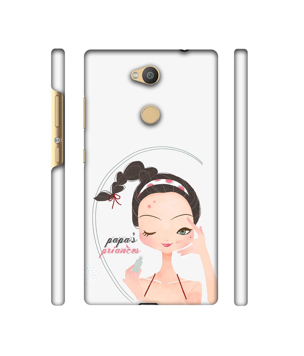 Amazon Brand - Solimo Designer Papa's Princess 3D Printed Hard Back Case Mobile Cover for Sony Xperia L2