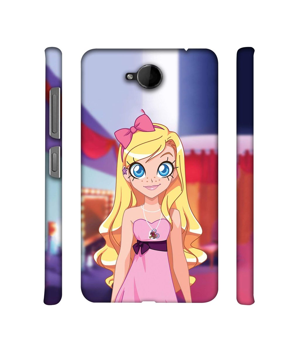 Amazon Brand - Solimo Designer Small Princess Vector 3D Printed Hard Back Case Mobile Cover for Microsoft Lumia 650