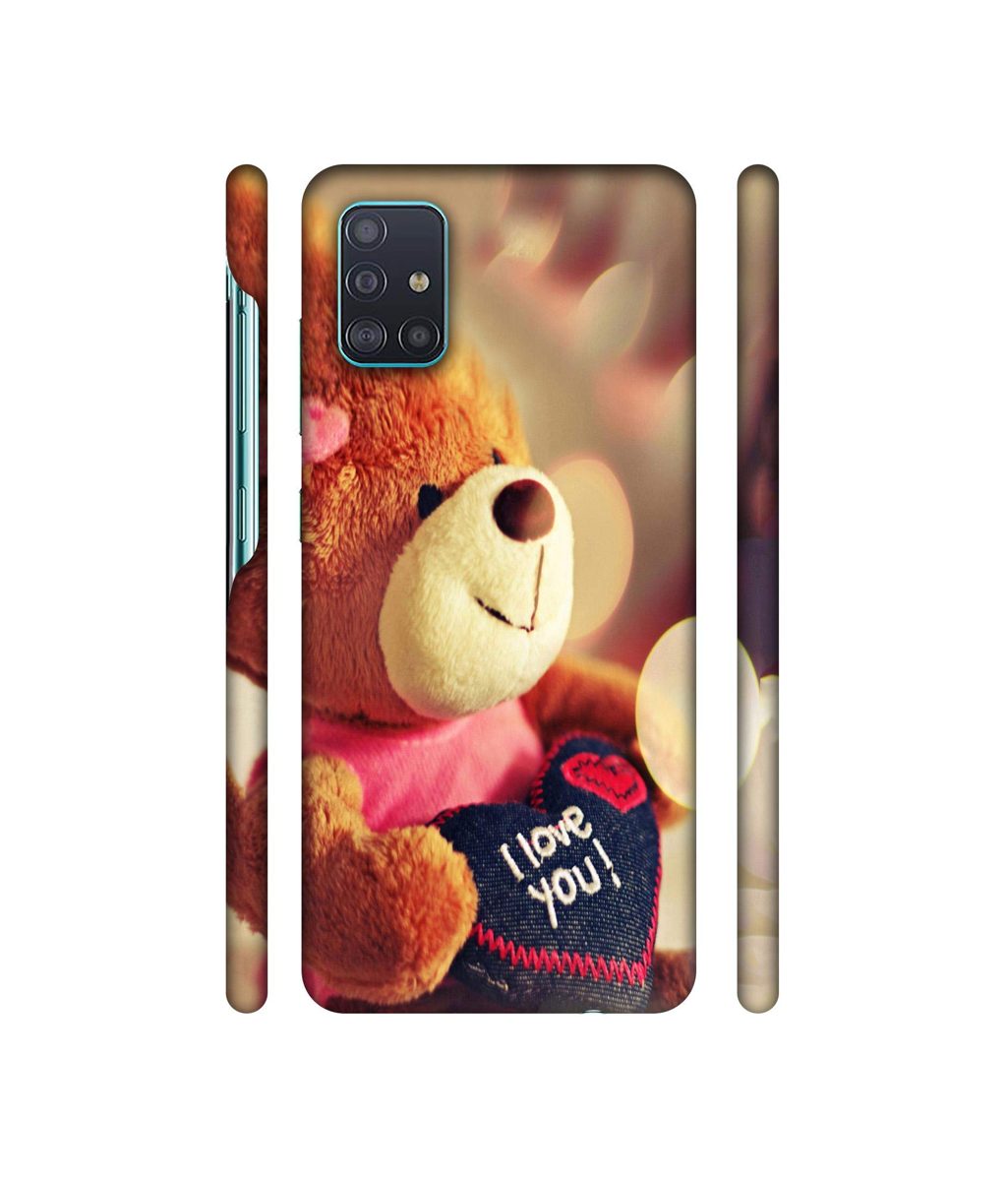 Amazon Brand - Solimo Designer Teddy Bear 3D Printed Hard Back Case Mobile Cover for Samsung Galaxy A51