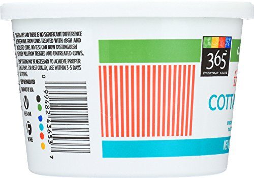 365 Everyday Value, Organic Fat Free Cottage Cheese, 16 oz