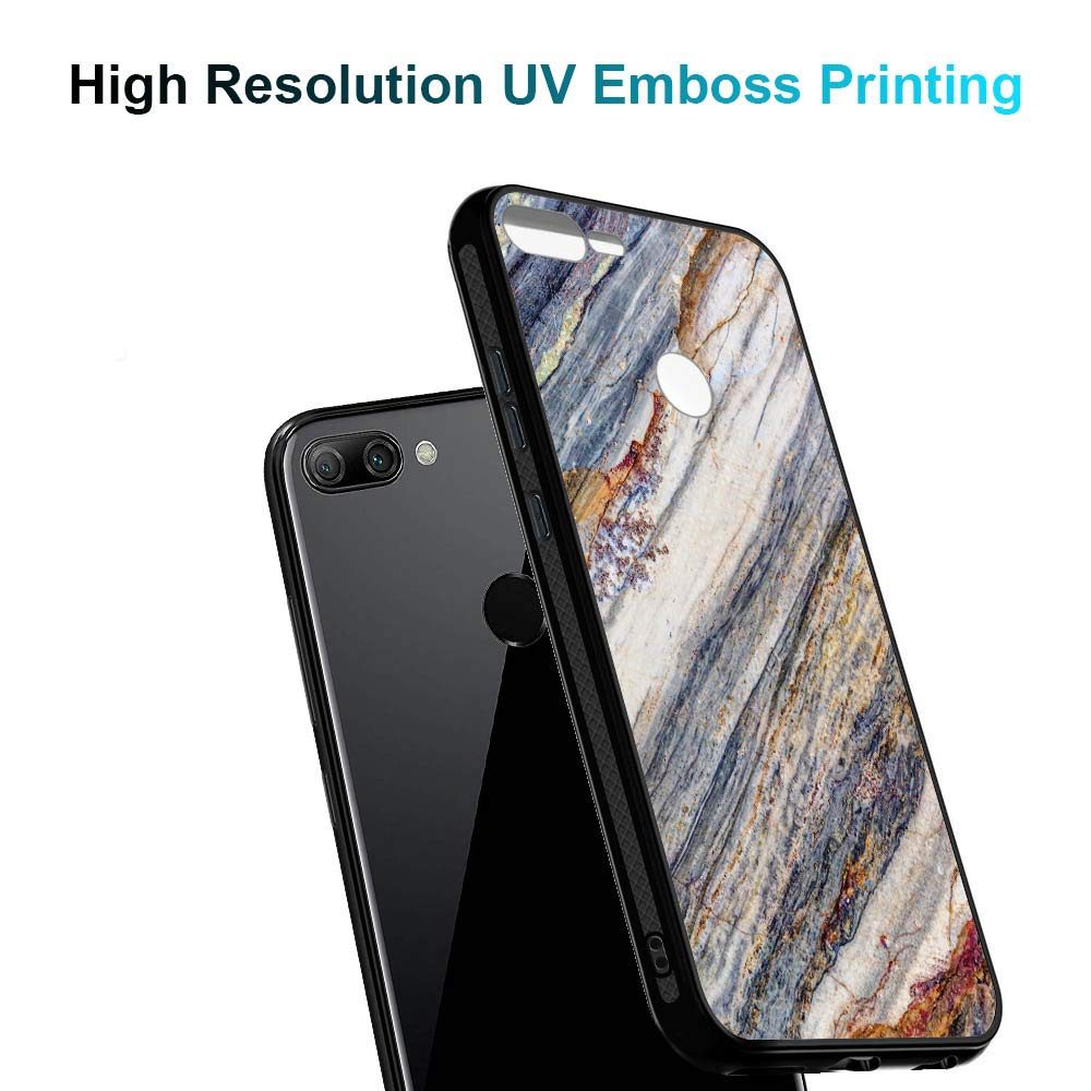 Amazon Brand - Solimo Designer Marble Printed Hard Back Case Mobile Cover for Huawei Honor 9N (D295)