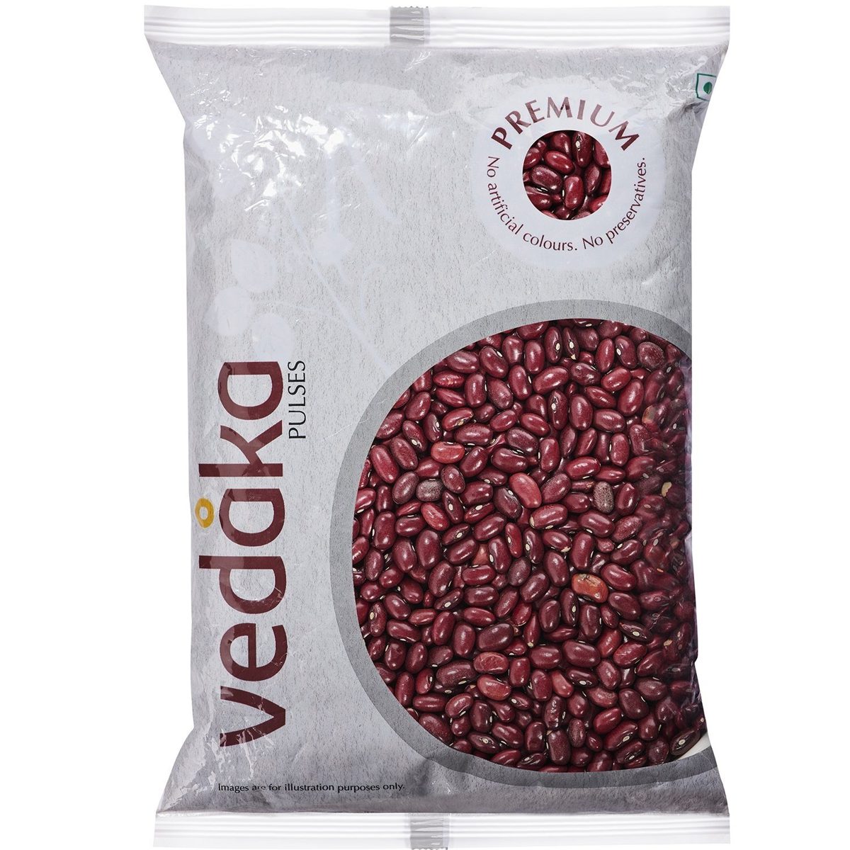 Amazon Brand - Vedaka Premium Red Rajma, 500g