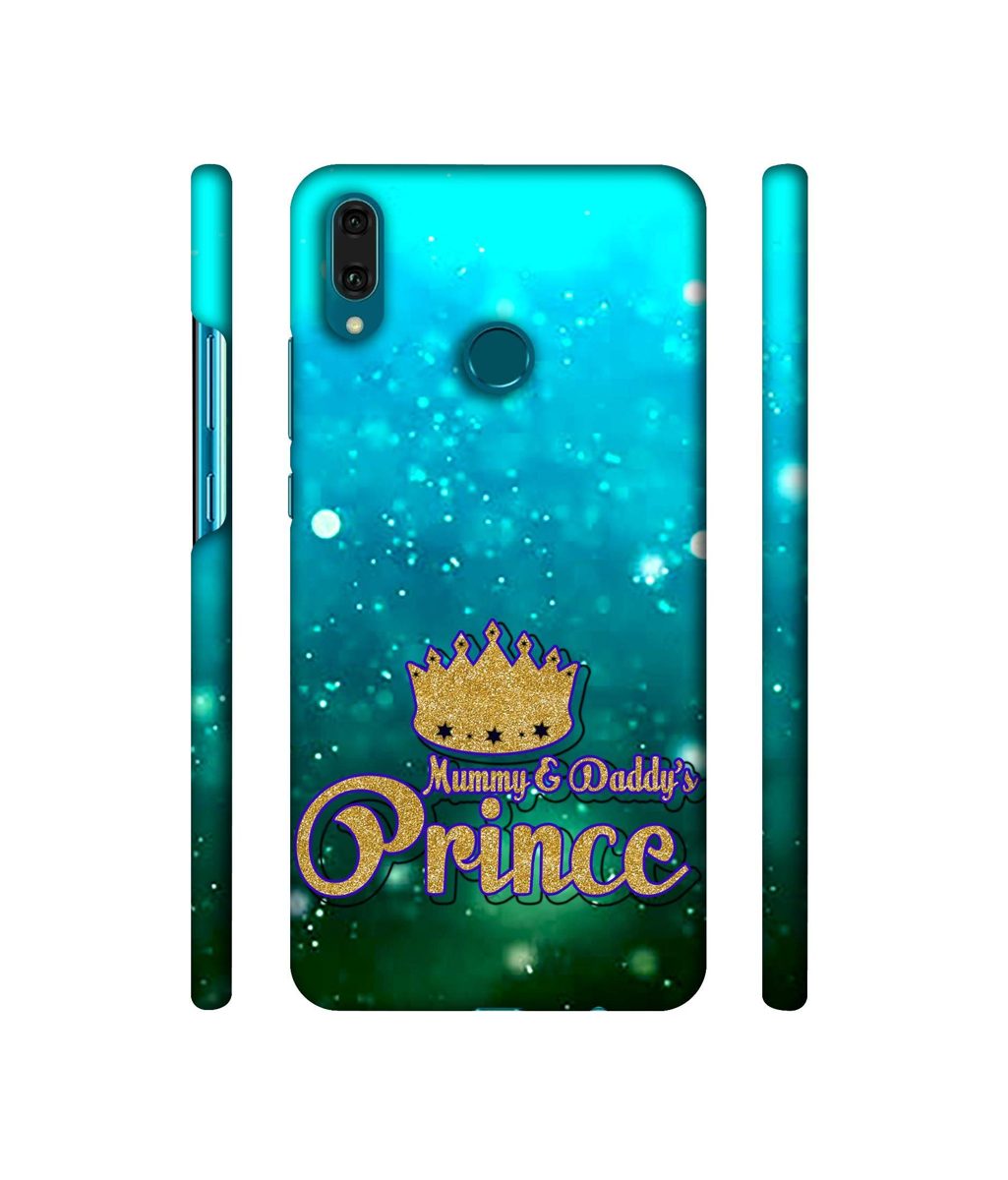 Amazon Brand - Solimo Designer Mummy & Daddy's Prince 3D Printed Hard Back Case Mobile Cover for Huawei Y9 (2019)