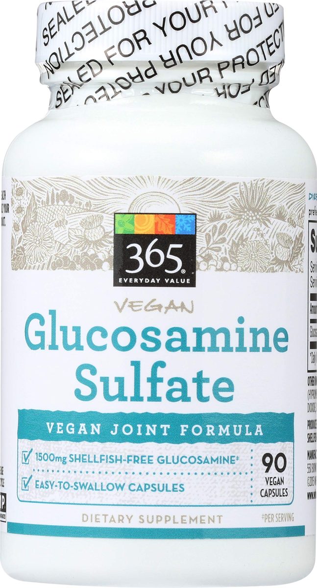 365 Everyday Value, Vegan Glucosamine Sulfate, 90 ct