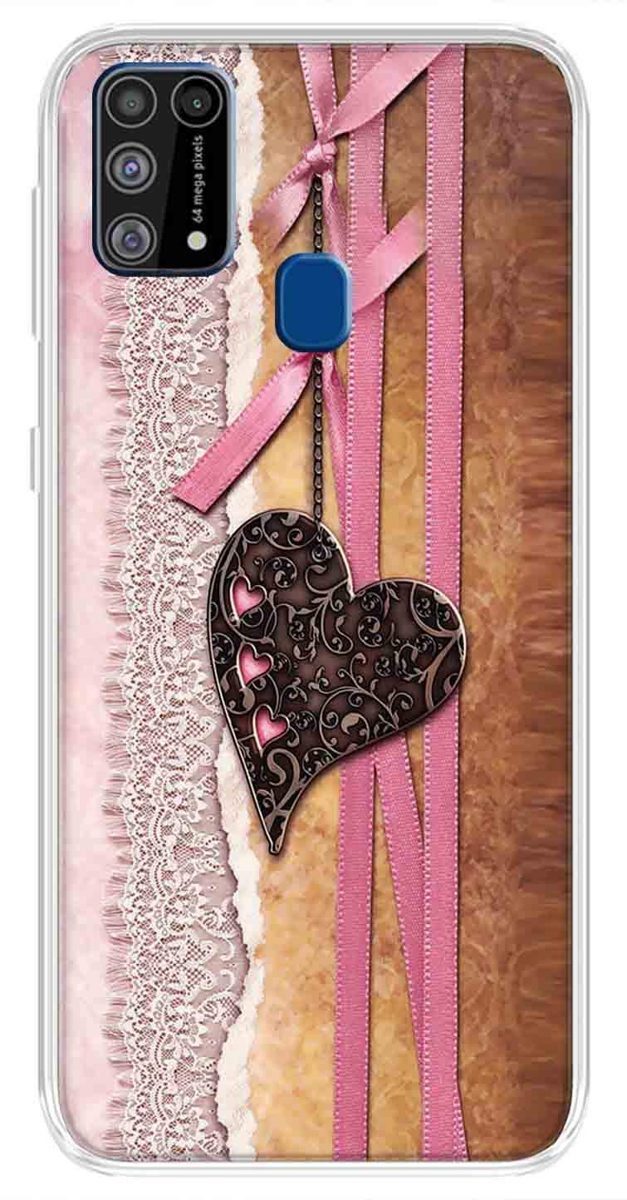 Amazon Brand - Solimo Designer Multicolor Love Abstract Design Printed Soft Back Case Mobile Cover for Samsung Galaxy M31