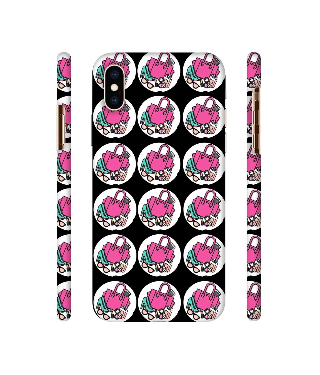 Amazon Brand - Solimo Designer Ladies Accessories Pattern 3D Printed Hard Back Case Mobile Cover for Apple iPhone Xs Max