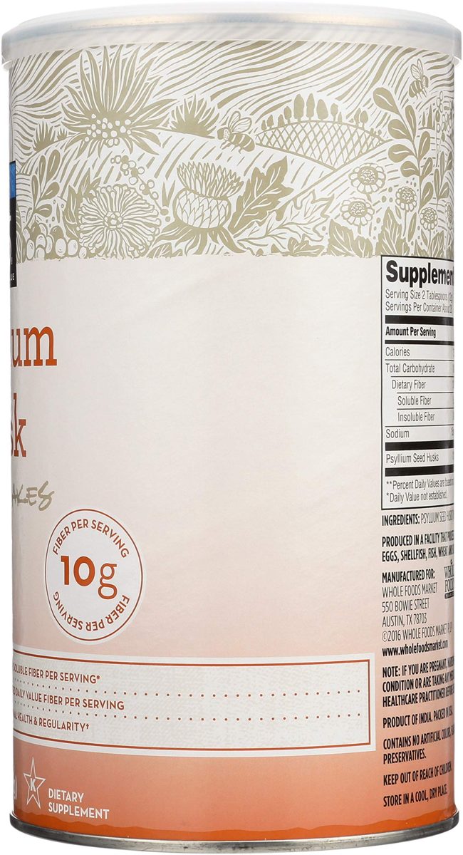 365 EVERYDAY VALUE Psyllium Husk Flakes, 12 OZ