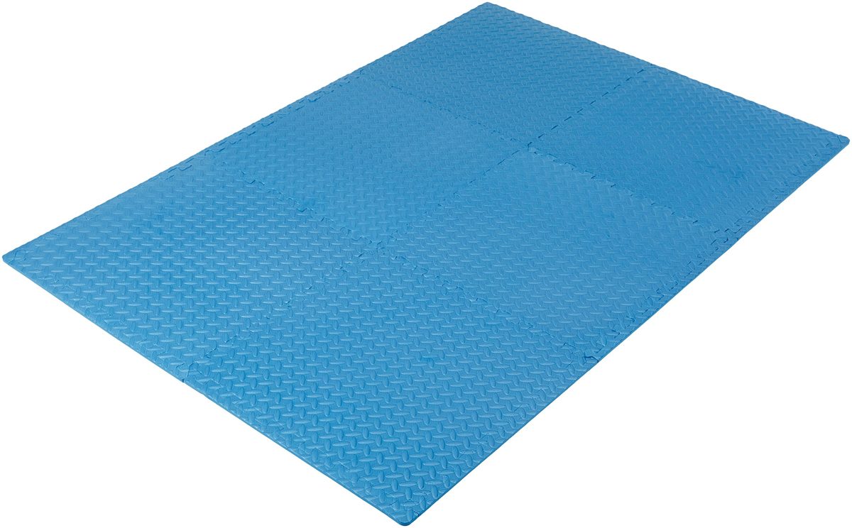 AmazonBasics EVA Puzzle Exercise Mat Blue