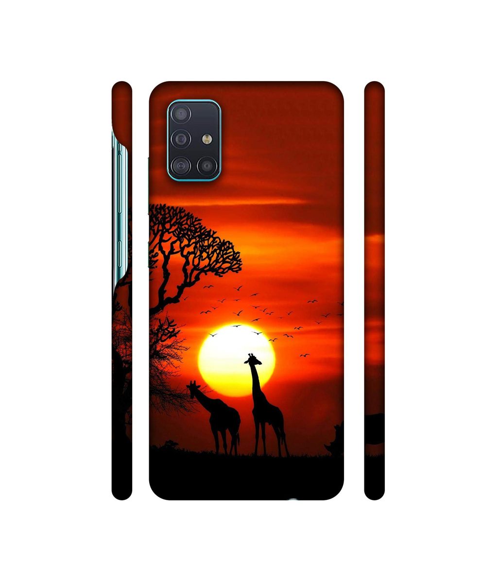 Amazon Brand - Solimo Designer Sunshade 3D Printed Hard Back Case Mobile Cover for Samsung Galaxy A51