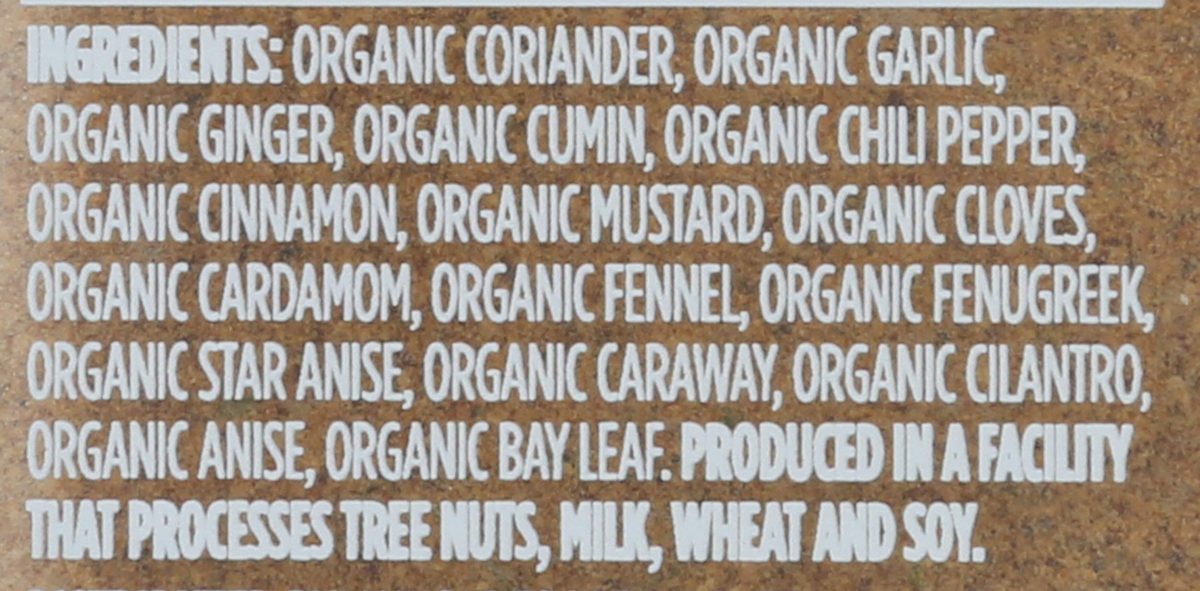 WHOLE FOODS MARKET Organic Balti Curry Seasoning, 2.01 OZ
