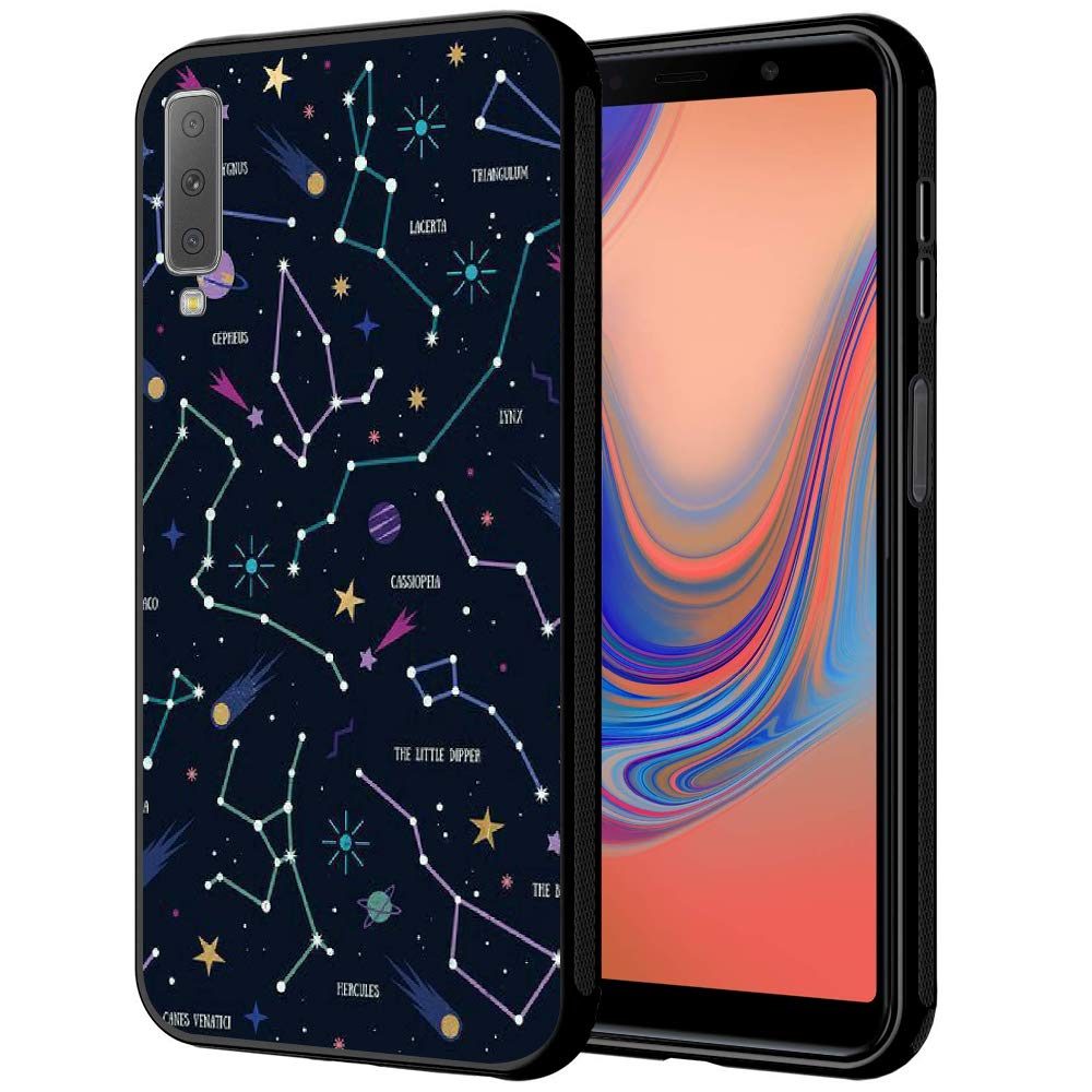 Amazon Brand - Solimo Designer Universe Printed Hard Back Case Mobile Cover for Samsung Galaxy A7 (2018) (D1255)