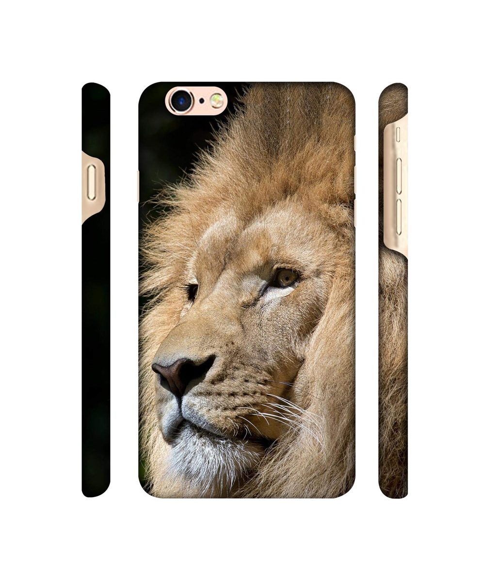 Amazon Brand - Solimo Designer Lion 3D Printed Hard Back Case Mobile Cover for Apple iPhone 6 / 6S
