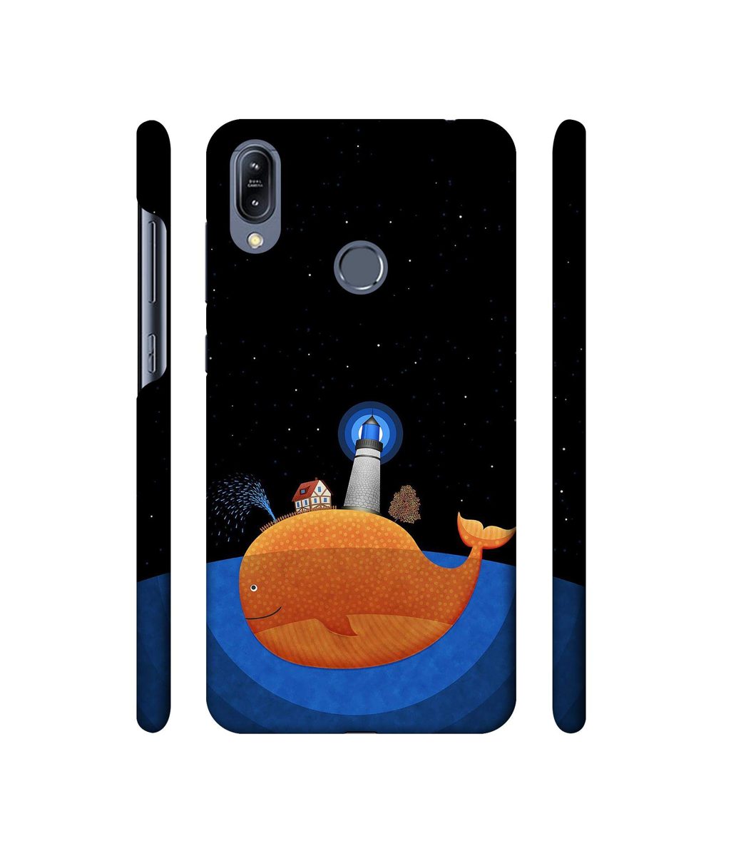 Amazon Brand - Solimo Designer Whale 3D Printed Hard Back Case Mobile Cover for Asus Zenfone Max (M2) ZB633KL