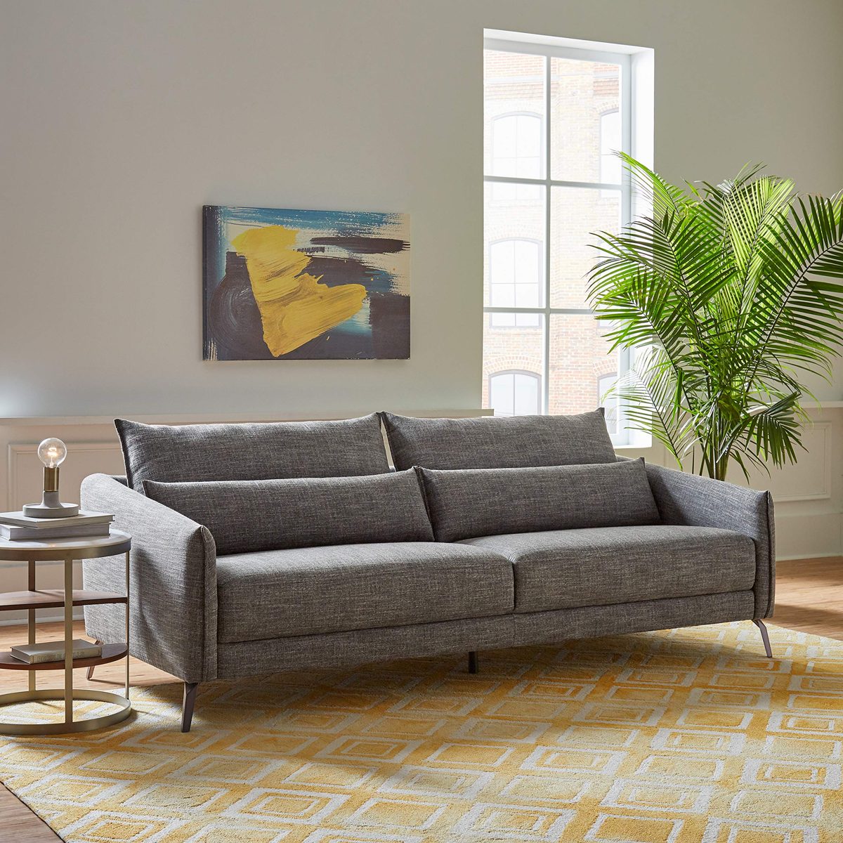 Rivet Modern Geometric Rug