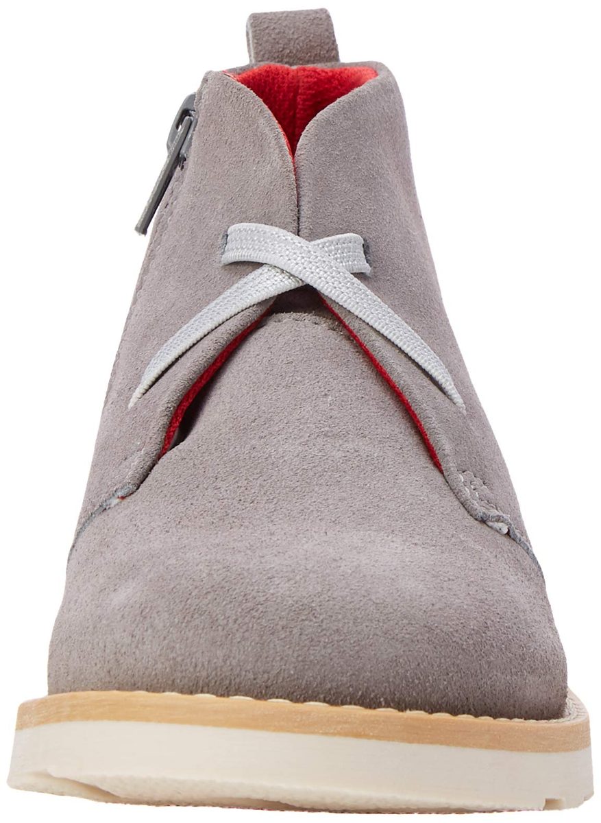 Red Wagon Girls' Muck Desert Boots, Grey, 4 us