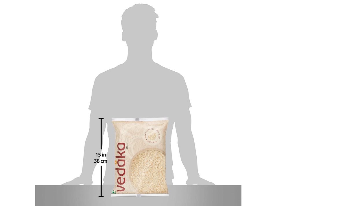 Amazon Brand - Vedaka Ponni Rice, Raw, 5kg