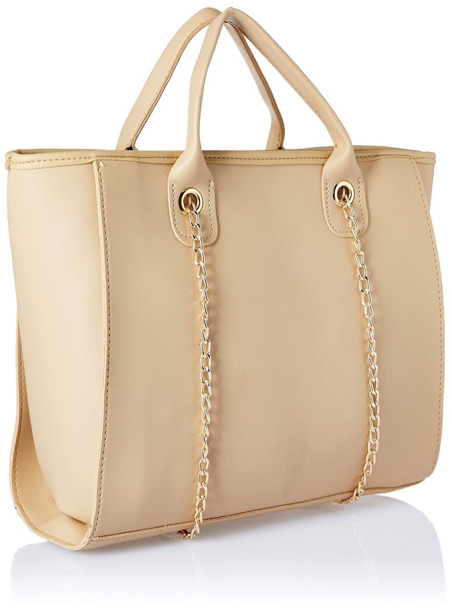 Flavia Women's Handbag (Beige)
