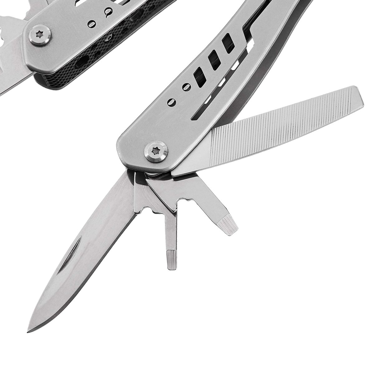 AmazonBasics 10-in-1 Electrician's Stripping Multitool with Nylon Sheath