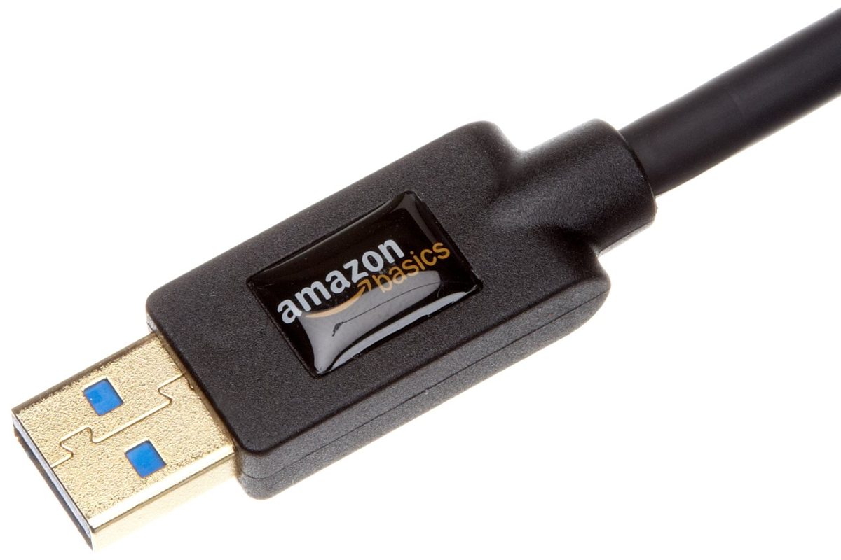 AmazonBasics USB 3.0 Extension Cable - A-Male to A-Female - 9.8 Feet (3.0 Meters)