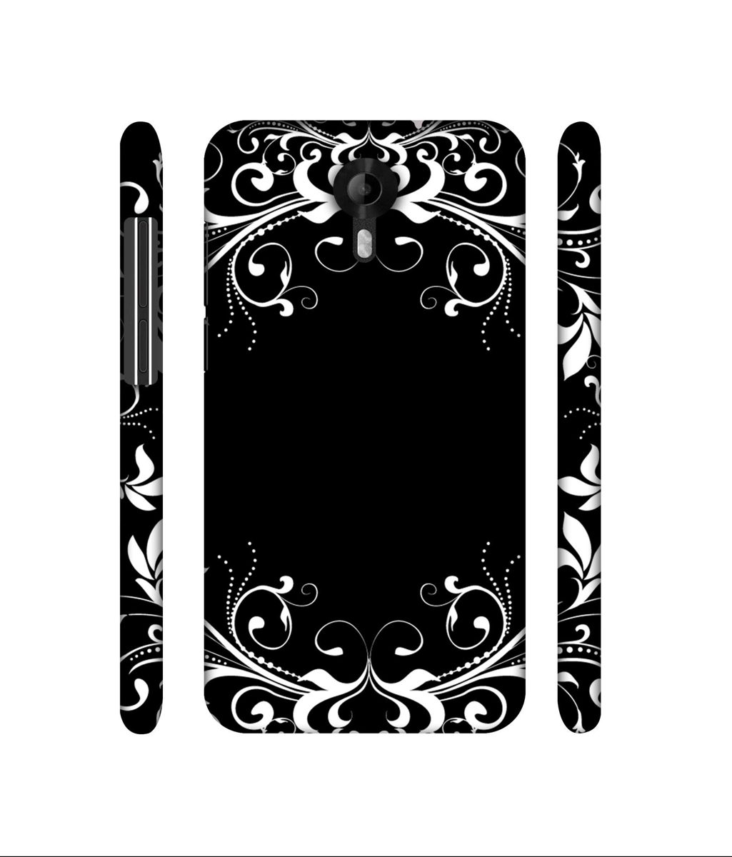 Amazon Brand - Solimo Designer Round Flower Crown 3D Printed Hard Back Case Mobile Cover for Micromax Canvas Nitro 4G E455