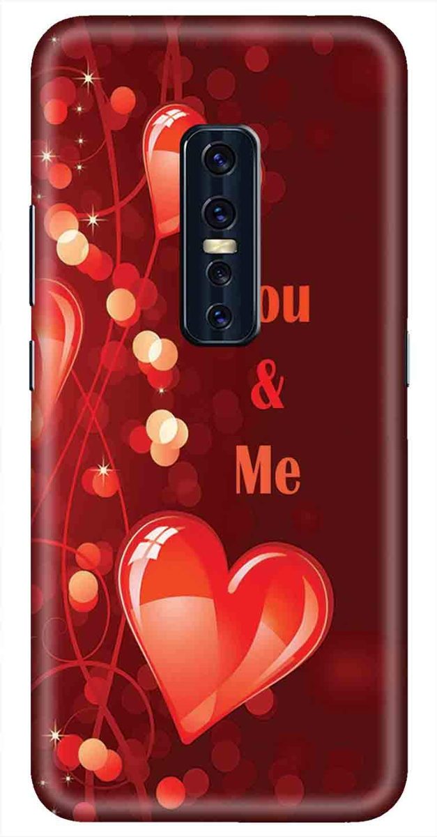 Amazon Brand - Solimo Designer Heart Design 3D Printed Hard Back Case Mobile Cover for Vivo V17 Pro