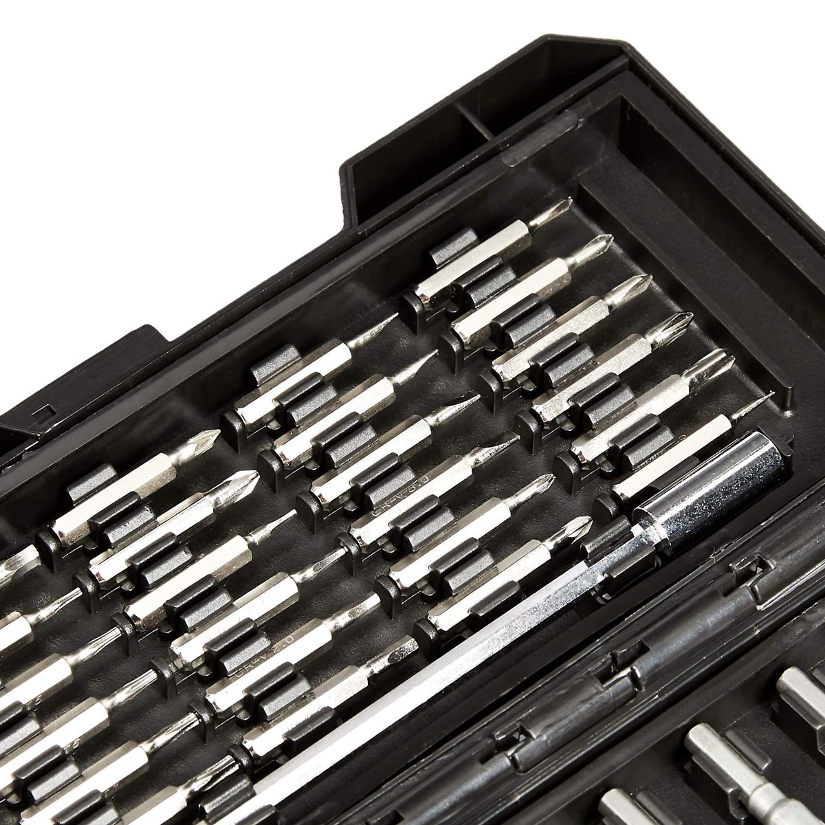 AmazonBasics Precision Ratcheting Driver and Bits Set, 34-Piece (Renewed)