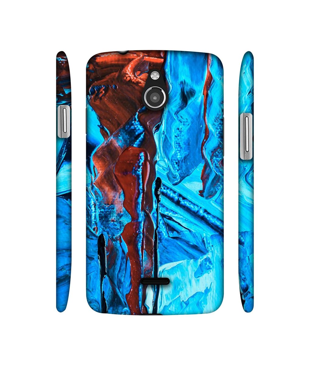 Amazon Brand - Solimo Designer Zik Zak Color Mixing 3D Printed Hard Back Case Mobile Cover for InFocus M2