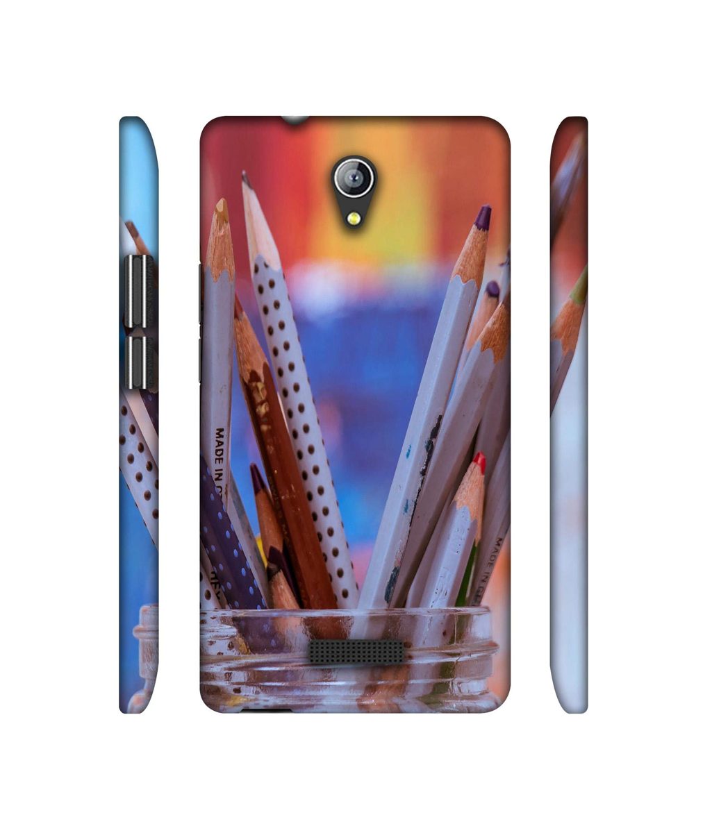 Amazon Brand - Solimo Designer Pencile 3D Printed Hard Back Case Mobile Cover for Micromax Canvas Pace 4G Q416