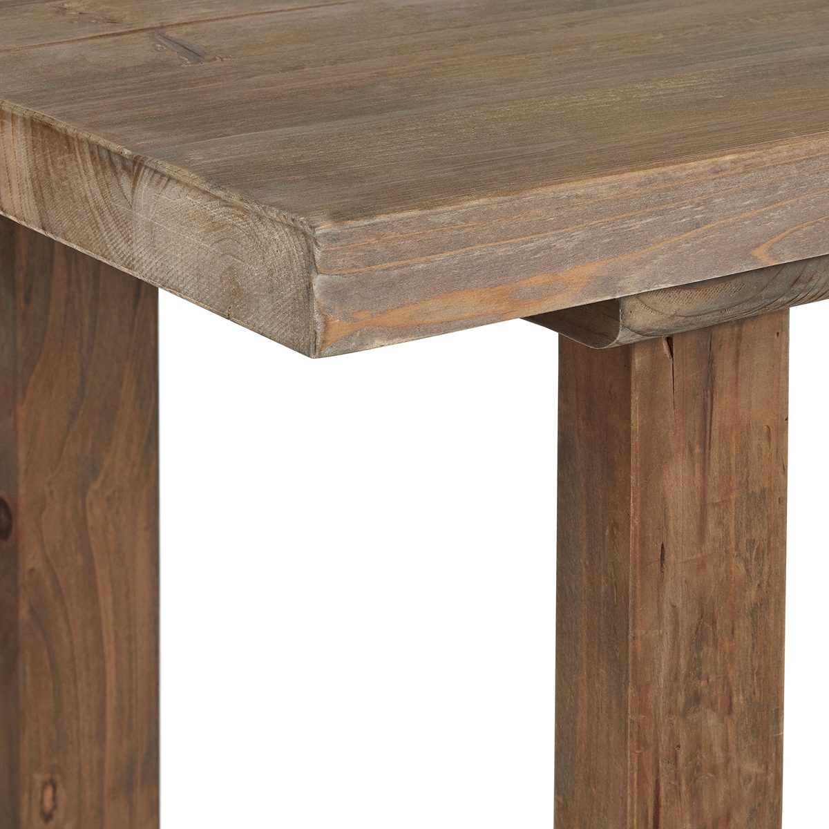 Amazon Brand – Stone & Beam Reclaimed Wood Ladder-Rung Counter-Height Dining Table Bar, 36"H x 44"L, Fir