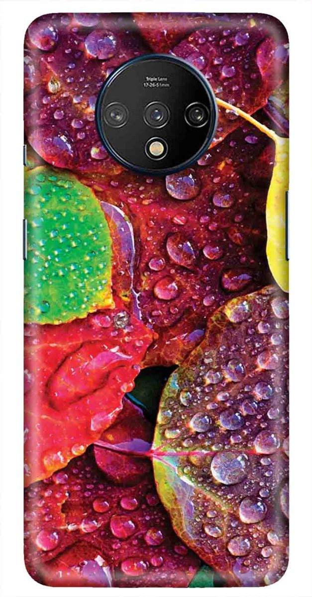 Amazon Brand - Solimo Designer Abstract 3D Printed Hard Back Case Mobile Cover for OnePlus 7T