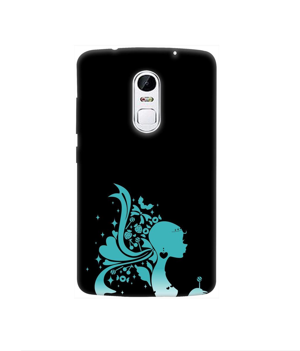 Amazon Brand - Solimo Designer Lady Vector N 3D Printed Hard Back Case Mobile Cover for Lenovo Vibe X3