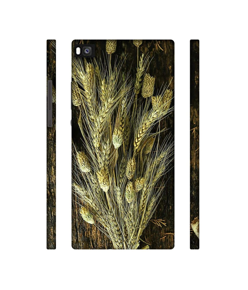 Amazon Brand - Solimo Designer Wheat Plants 3D Printed Hard Back Case Mobile Cover for Huawei P8