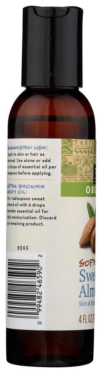 365 Everyday Value, Organic Sweet Almond Oil, 4 fl oz