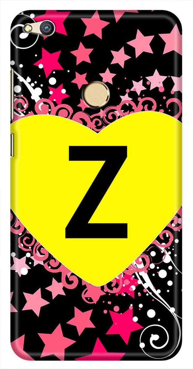 Amazon Brand - Solimo Designer Heart Pattern Alphabet-Z 3D Printed Hard Back Case Mobile Cover for Huawei Honor 8 Lite