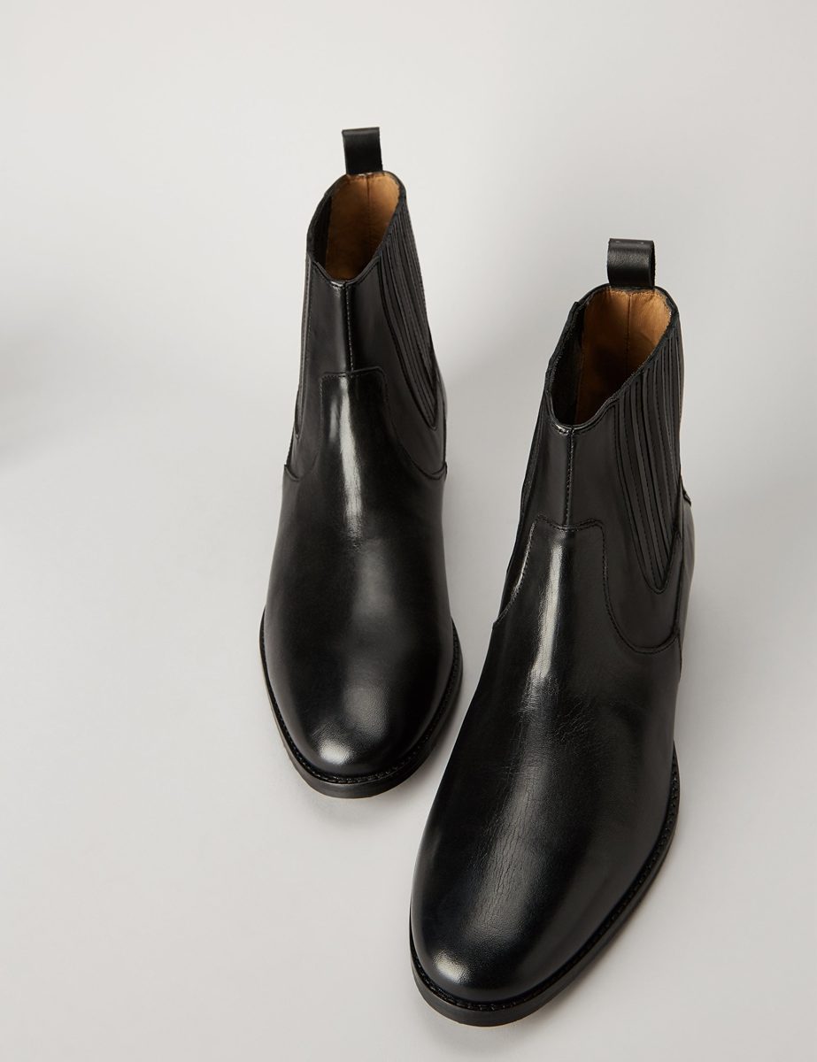 Amazon Brand - find. Men’s Carlisle Chelsea Boots, Black, US 7