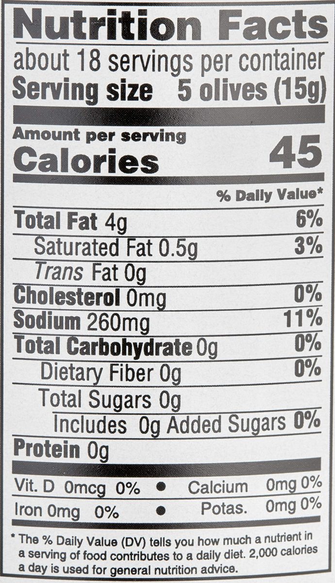 Amazon Brand - Happy Belly Olives, Pitted Kalamata, 9.5 Ounce