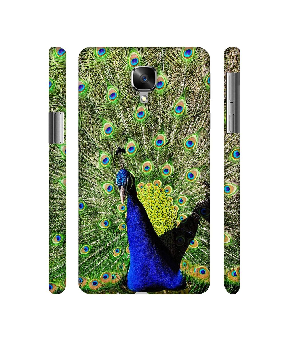 Amazon Brand - Solimo Designer Peacock 3D Printed Hard Back Case Mobile Cover for OnePlus 3 / OnePlus 3T