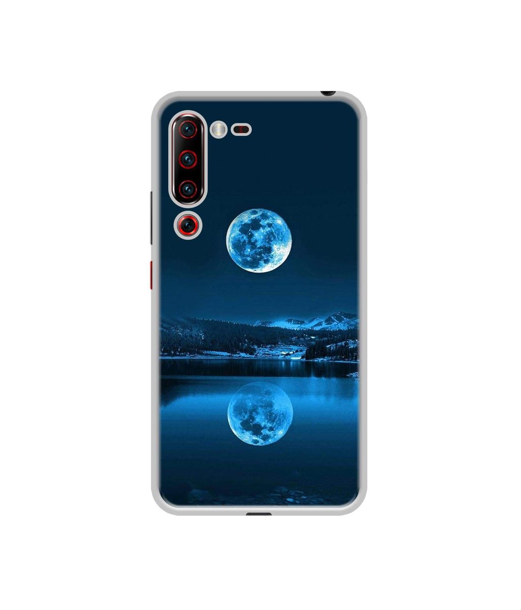 Amazon Brand - Solimo Designer Moon Pattern Print UV Printed Soft Back Case Mobile Cover for Lenovo Z6 Pro
