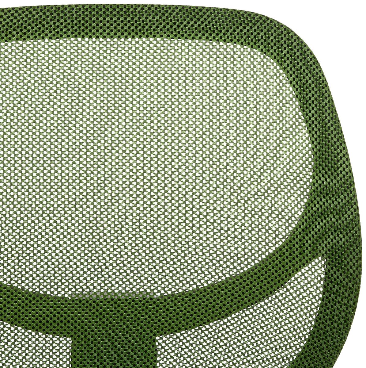 AmazonBasics Low-Back, Upholstered Mesh, Adjustable, Swivel Computer Office Desk Chair, Green