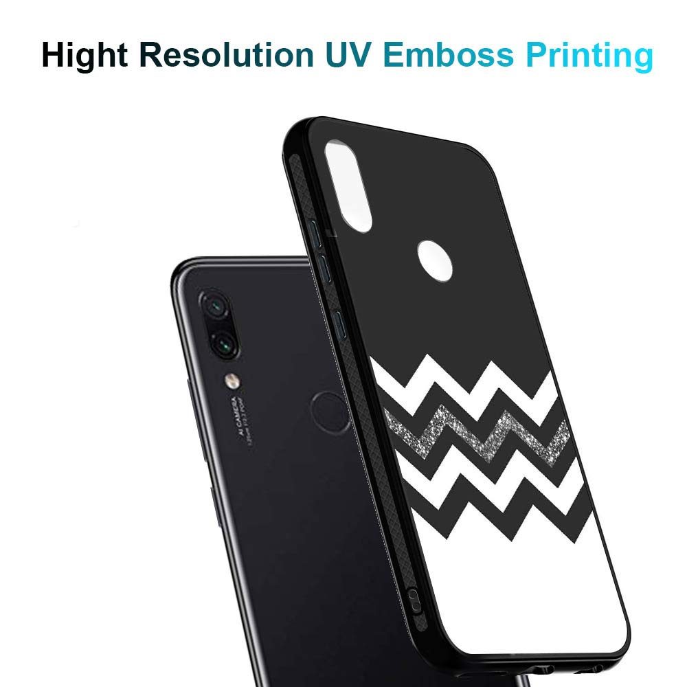 Amazon Brand - Solimo Designer Black & White Printed Hard Back Case Mobile Cover for Redmi Note 7 & Redmi Note 7 Pro (D1142)